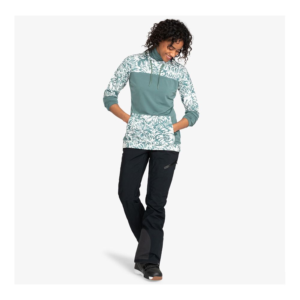 Roxy WINTER VALLEY - Sweat Femme dark forest wild