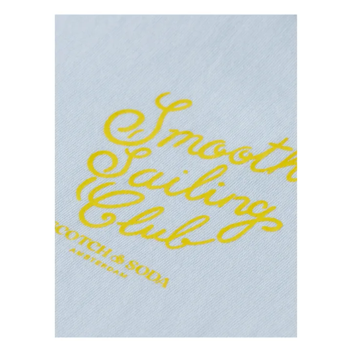 Scotch & Soda T-shirt Smooth Sailing Club | Bleu ciel