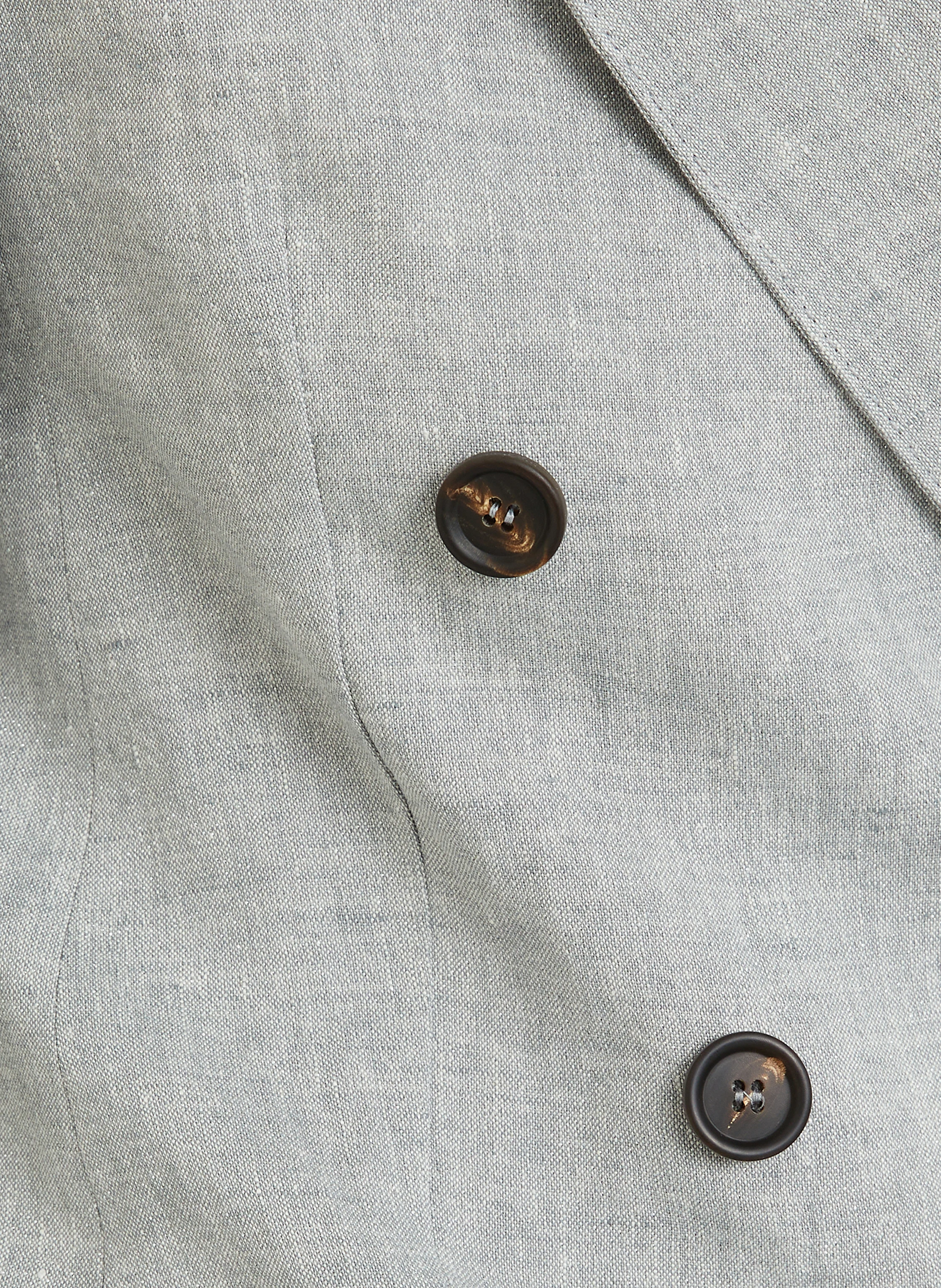 BRUNELLO CUCINELLI Leinenblazer mit Glitzergarn