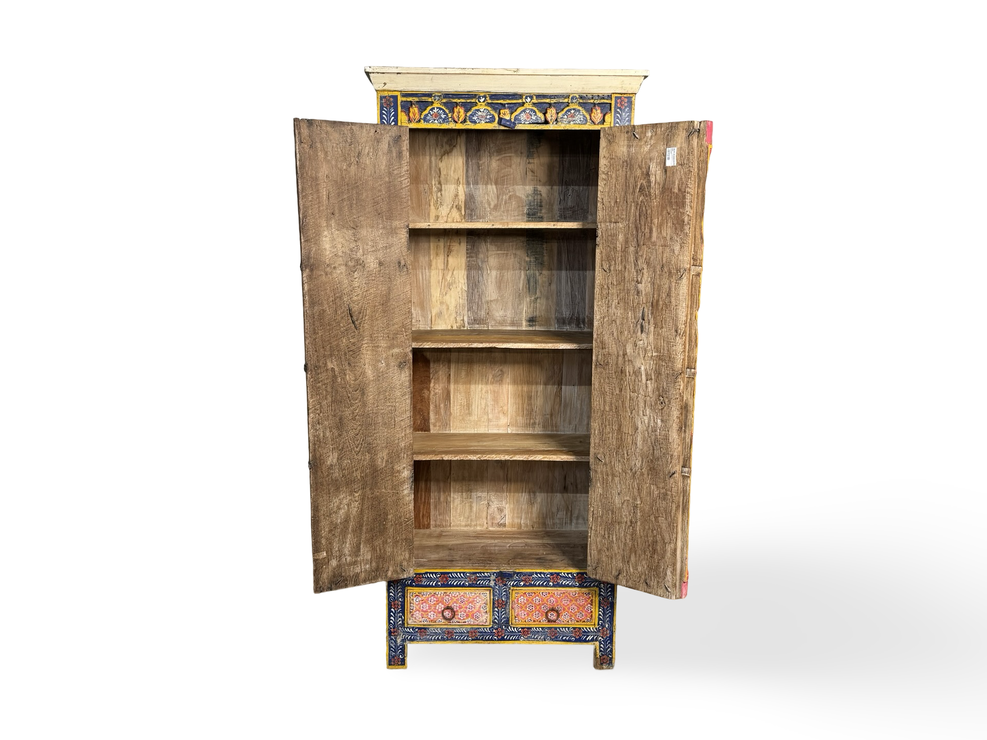 Kast 2 deur 2 la mixed color uniek