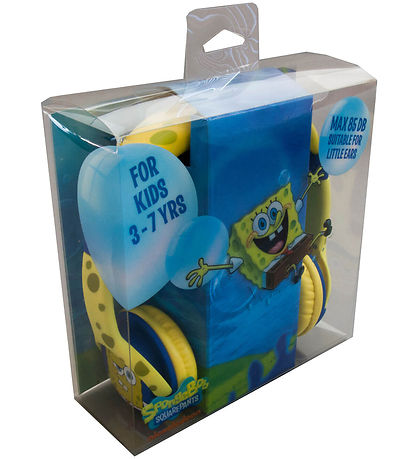 OTL H?retelefoner - Svampebob - On-Ear Junior - Gul/Bl?