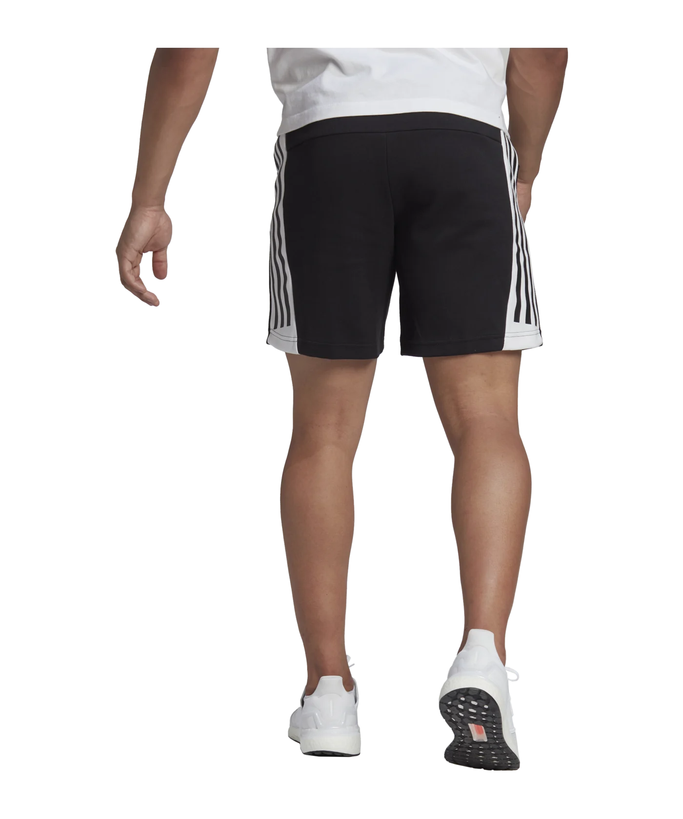 adidas 3S Short Schwarz Weiss