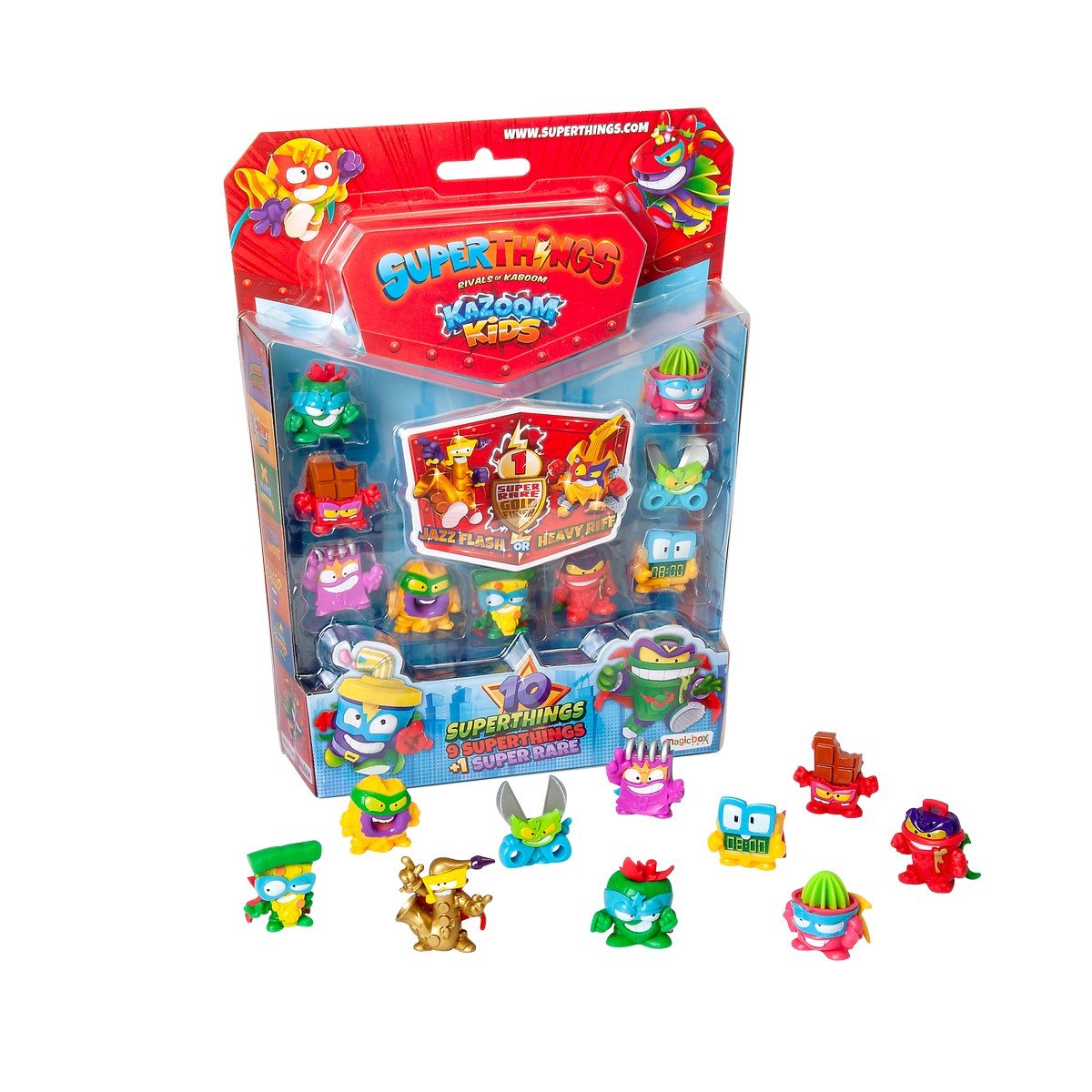 Pack de 10 figurines Super things!