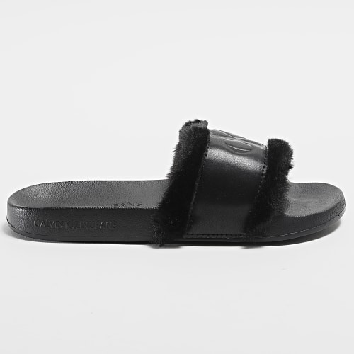 Claquettes Femme Slide 0754 Noir