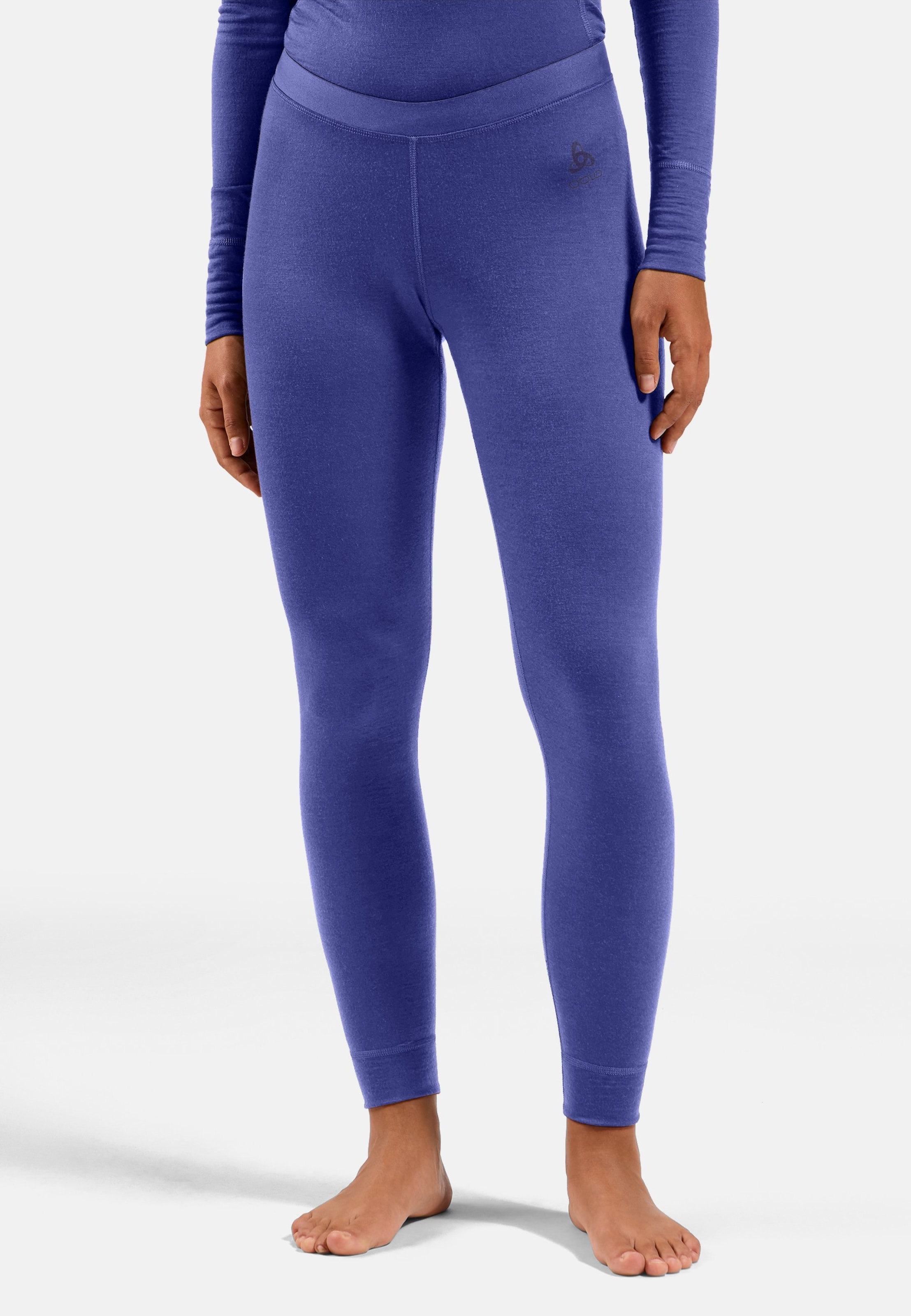Natural Merino 160 Base Layer Tights in Skipper Blue