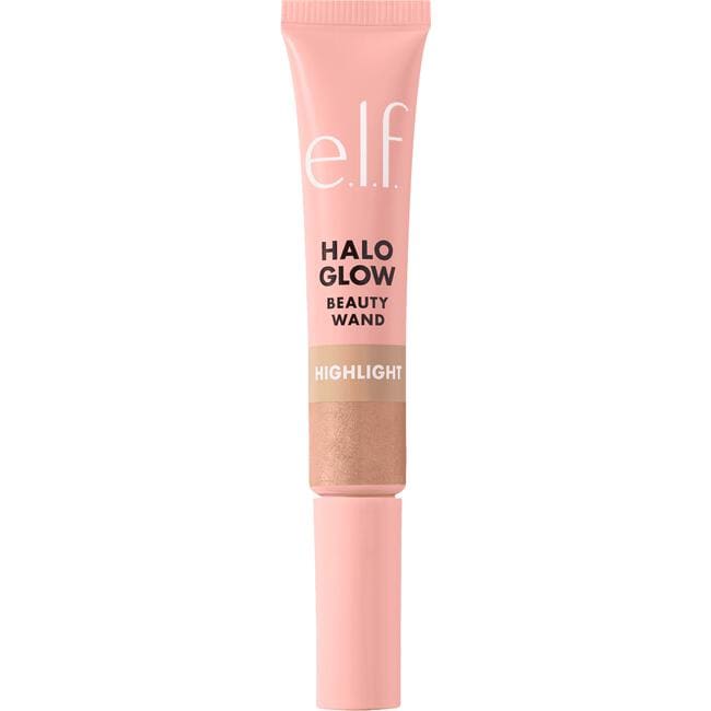 e.l.f. Halo Glow Highlight Beauty Wand Champagne Campaign
