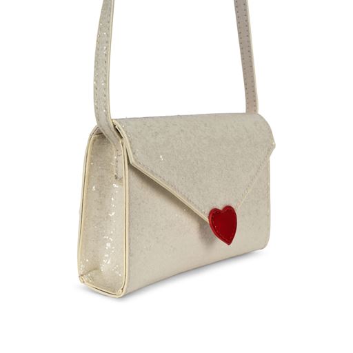Konges Sløjd Love Letter Taske, Cream Glitter