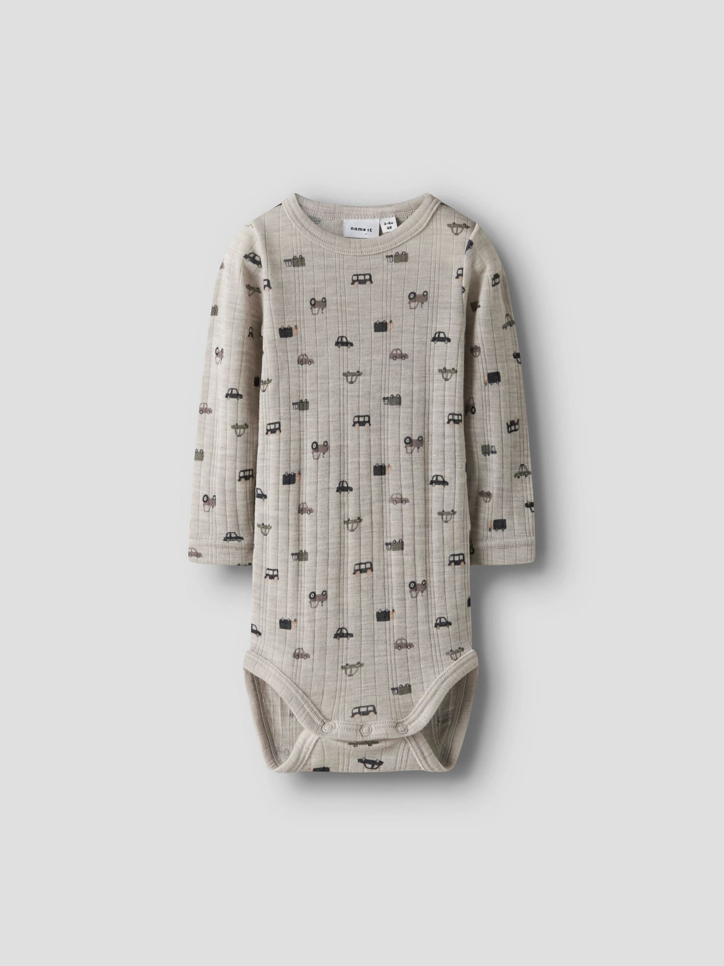 Wang Wool Needle Long Sleeve Body