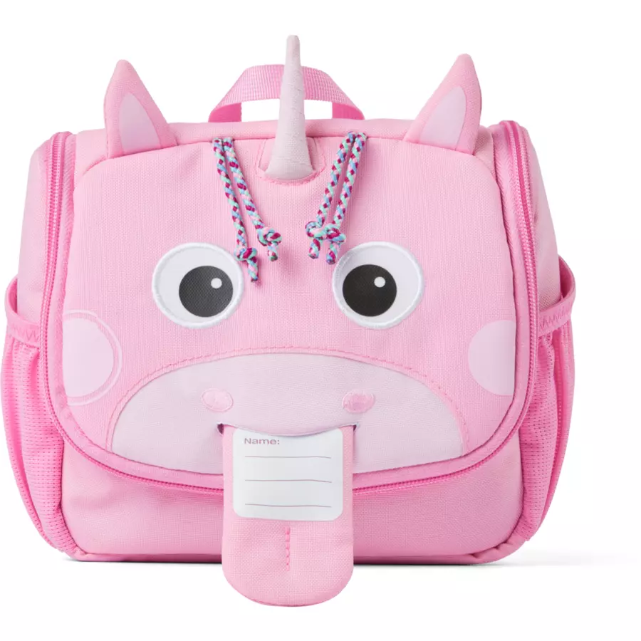 Affenzahn Kulturtasche: Einhorn, rosa