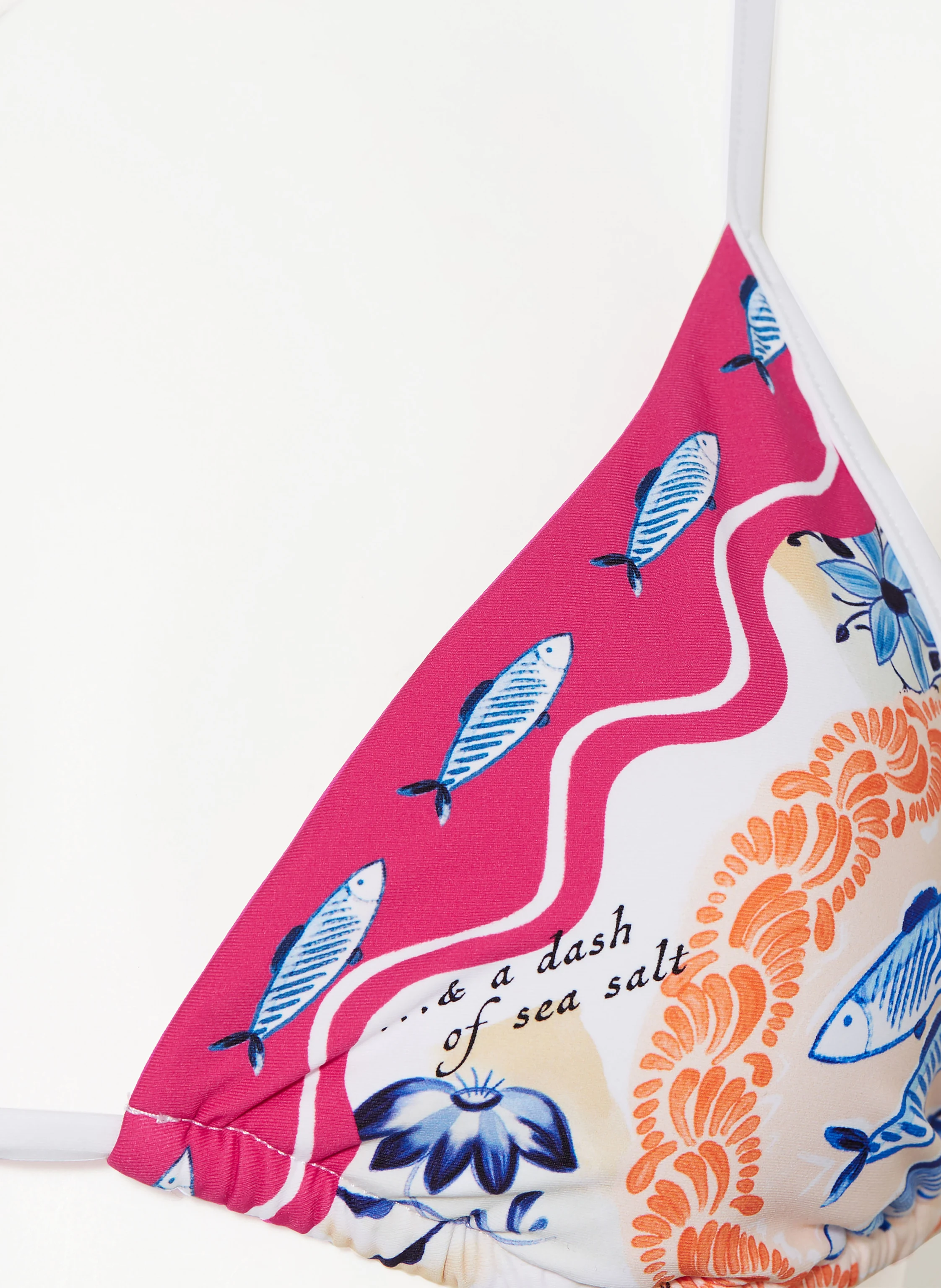 SEAFOLLY Triangel-Bikini-Top WISH YOU WERE HERE
