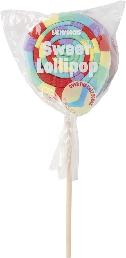 Eat My Socks Strømper - Sweet Lollipop Multi