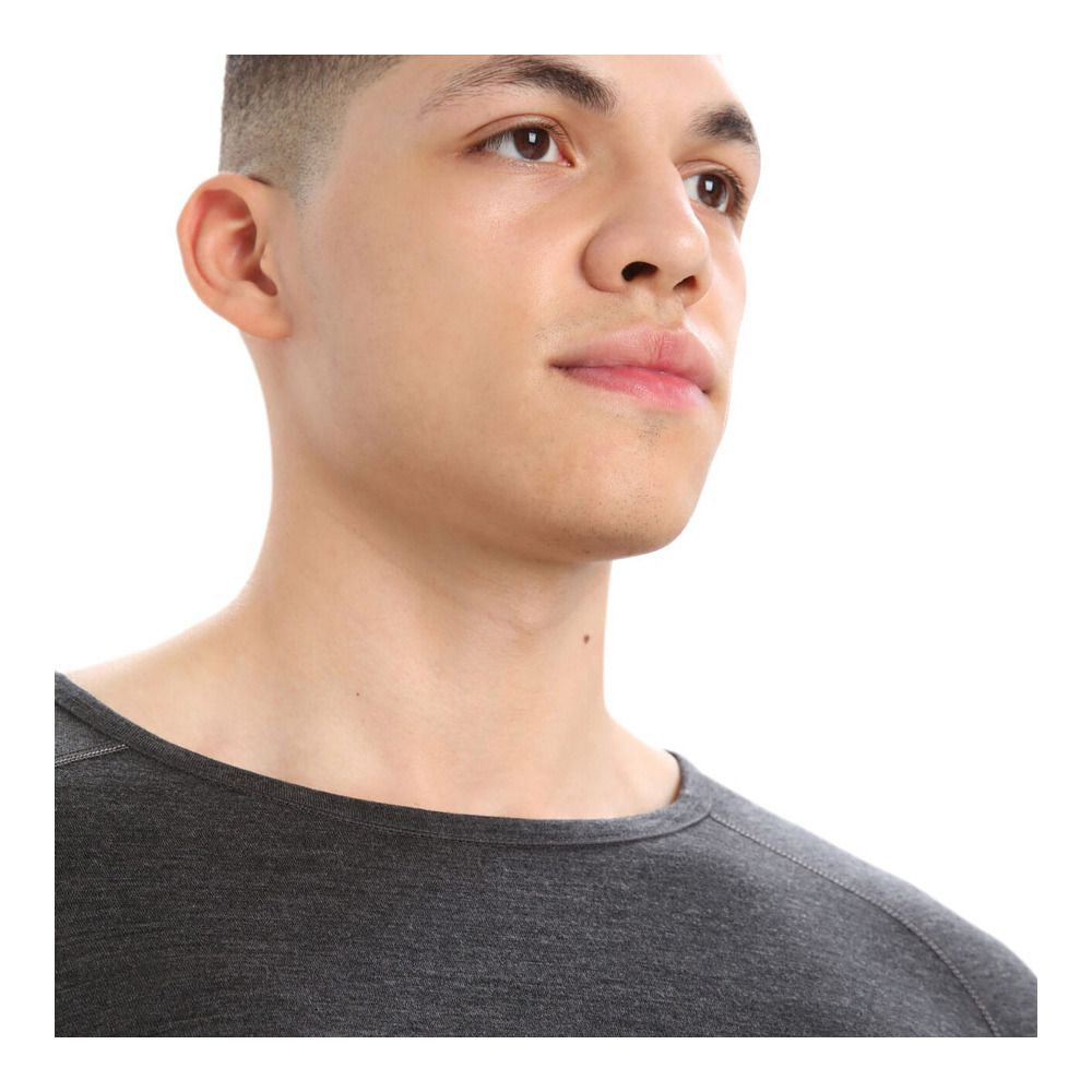 Icebreaker ZONEKNIT 200 - Sous-couche Homme jet h/blk/m/cb