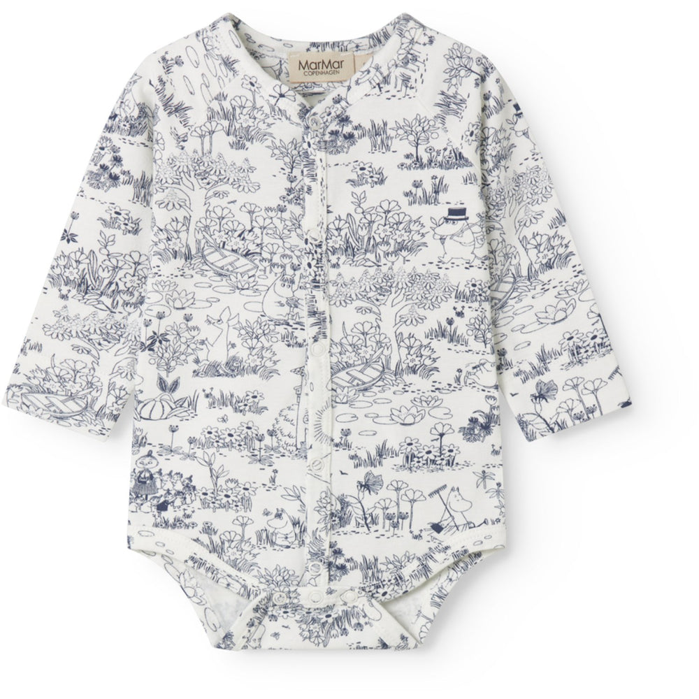 Køb MarMar Newborn Modal Smooth Print Moominvalley Bruno Body
