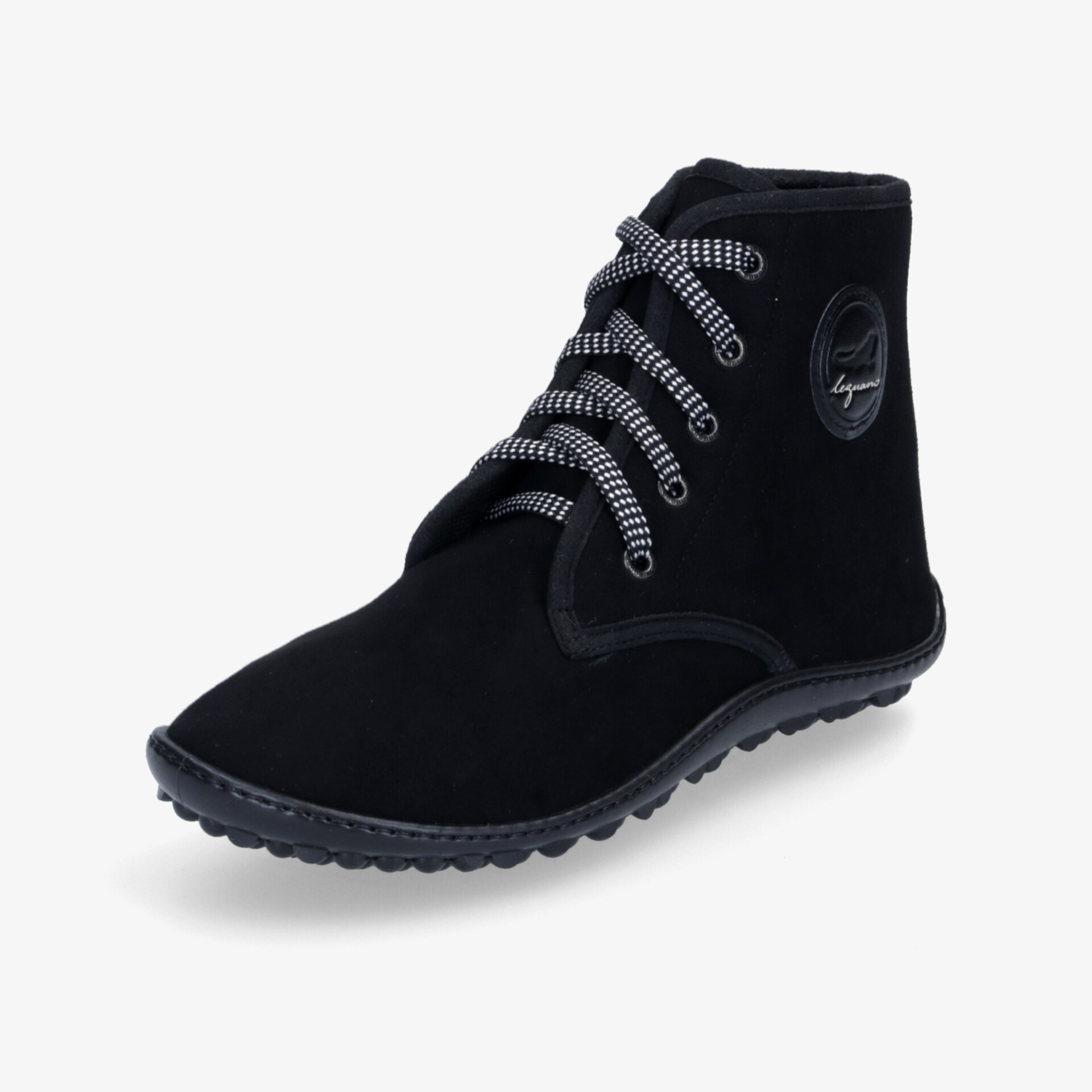 leguano Chester Damen Sneaker High schwarz