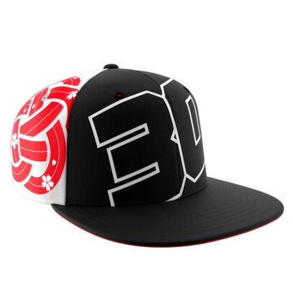 Casquette Ixon CAP1 TAKAAKI NAKAGAMI 24 - Blanc / Rouge