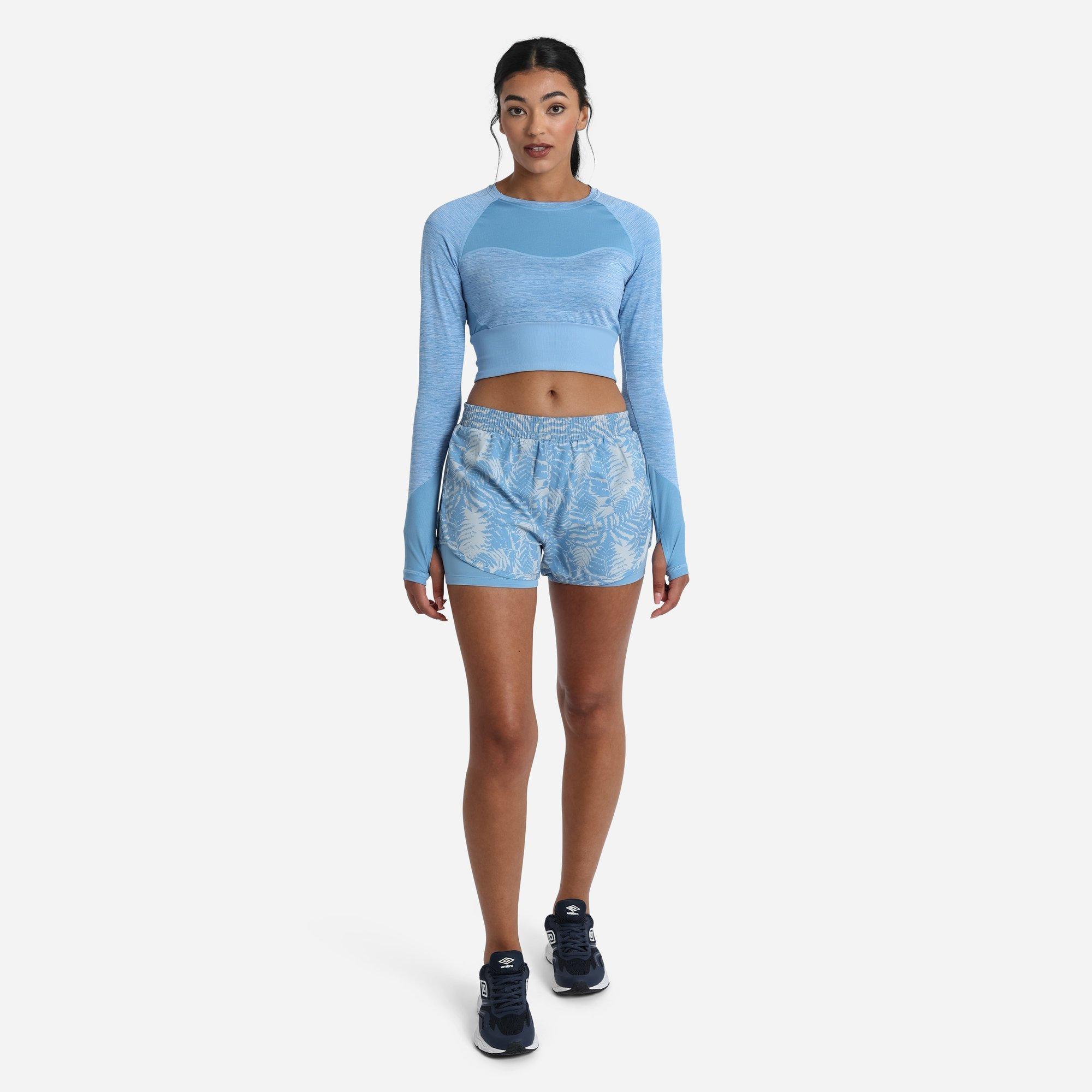 Umbro UA Pro Training Long Sleeved Crop Top