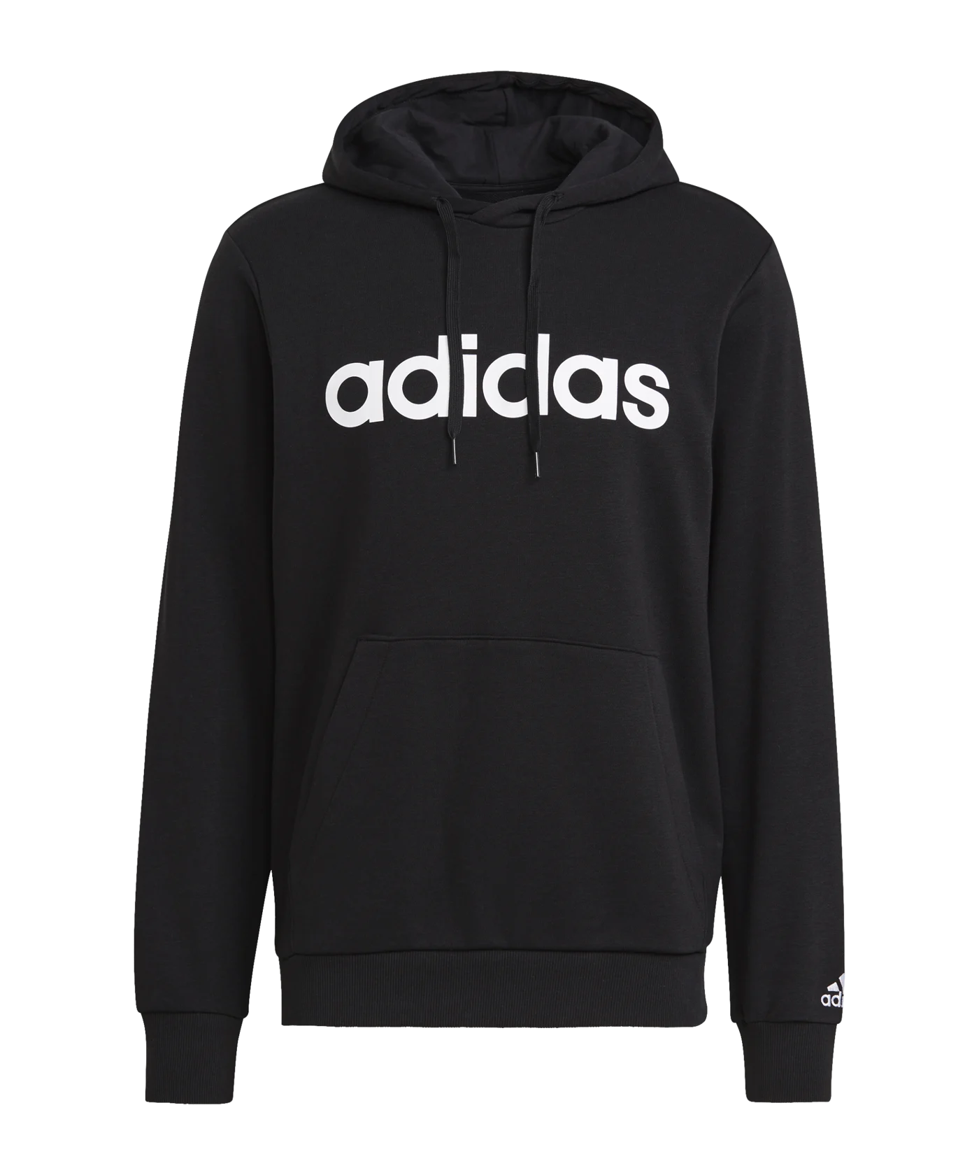 adidas Essentials Hoody Schwarz Weiss