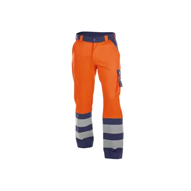 Dassy® Lancaster high visibility arbejdsbukser, orange og blå