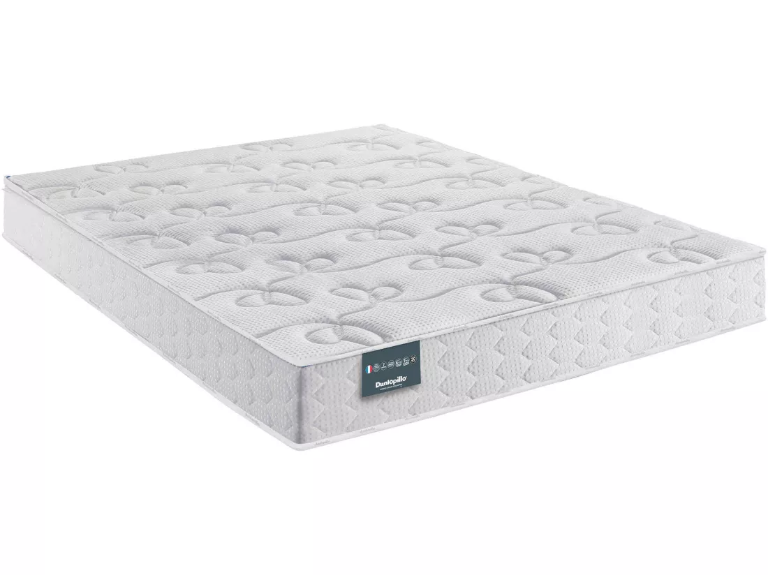 Matelas Dunlopillo 100% latex ferme 7 zones 20cm DAHLIA 180x200
