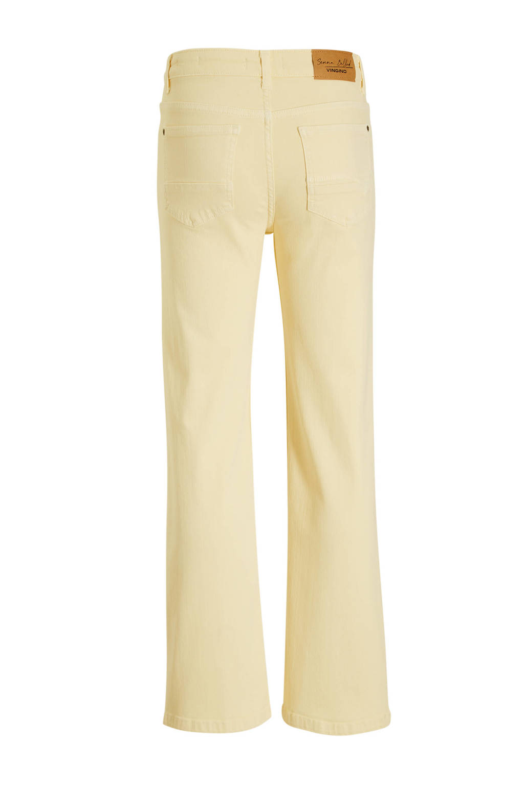 Vingino Wide leg jeans geel