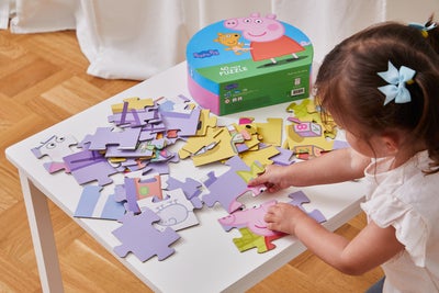 Barbo Toys Peppa Gris Puslespill med Puslespill 40 Brikker