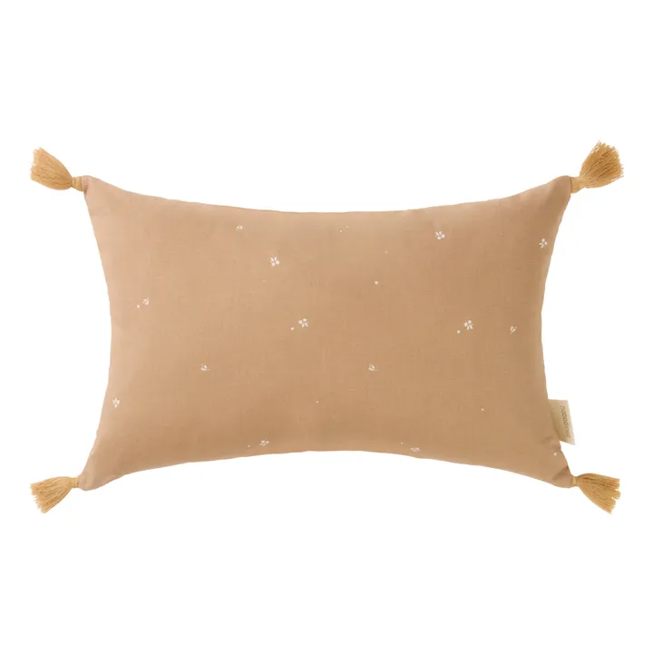 Nobodinoz Coussin rectangulaire Stories en coton bio | Blush