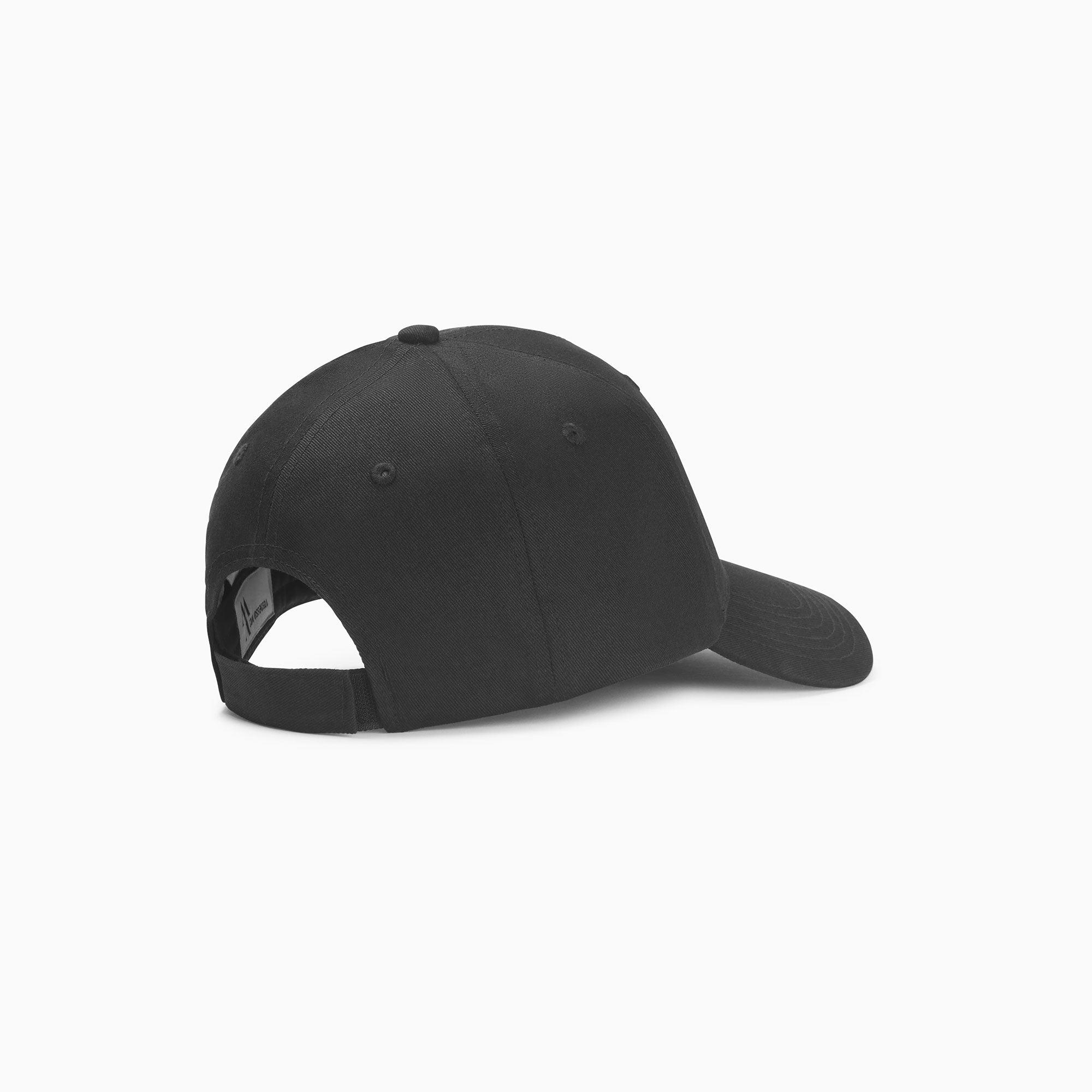 Casquettes-Casquette Clem noire à monogramme brodé