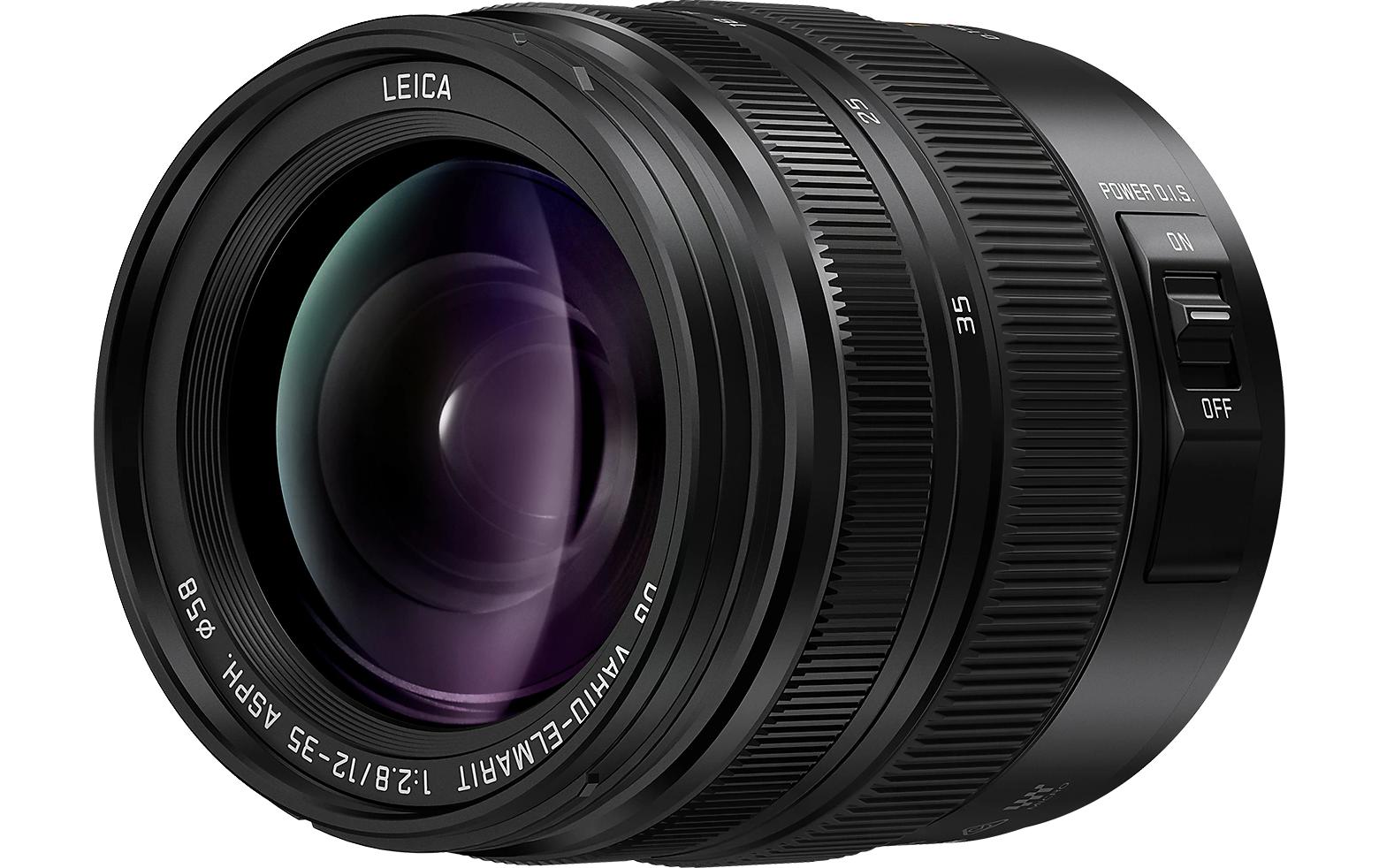 Zoomobjektiv Leica DG Vario-Elmarit 12–35 mm F/2.8 MFT<br>Standardzoom-Objektiv der Serie LEICA DG mit Lichtstärke F2.8 über den gesamten Zoombereich und hervorragender Leistung bei Nahaufnahmen