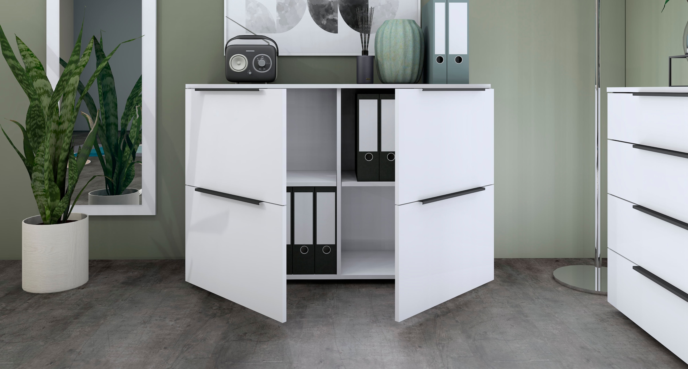 borchardt Möbel Aktenschrank »Tom« Breite 93 cm,  Mehrzweckschrank