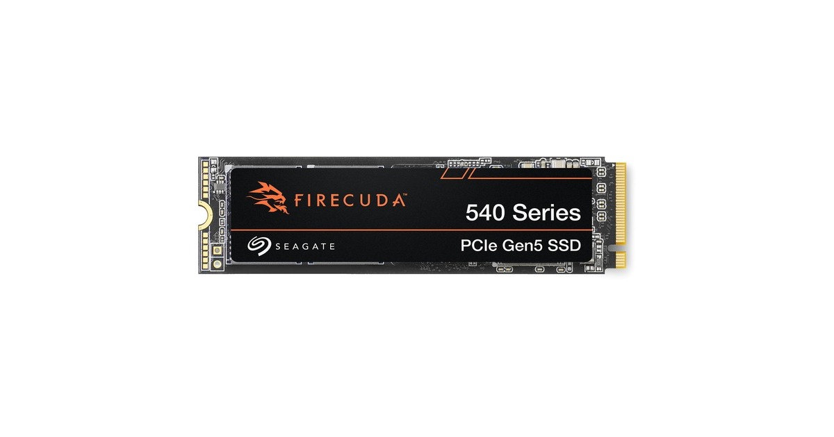 SeagateFireCuda 540 1 TB SSD  (ZP1000GM3A004, PCIe 5.0 x4 NVMe 2.0, M.2 2280)