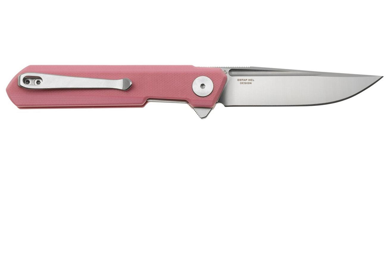 Bestechman Mini Dundee BMK03B Pink G10, zakmes