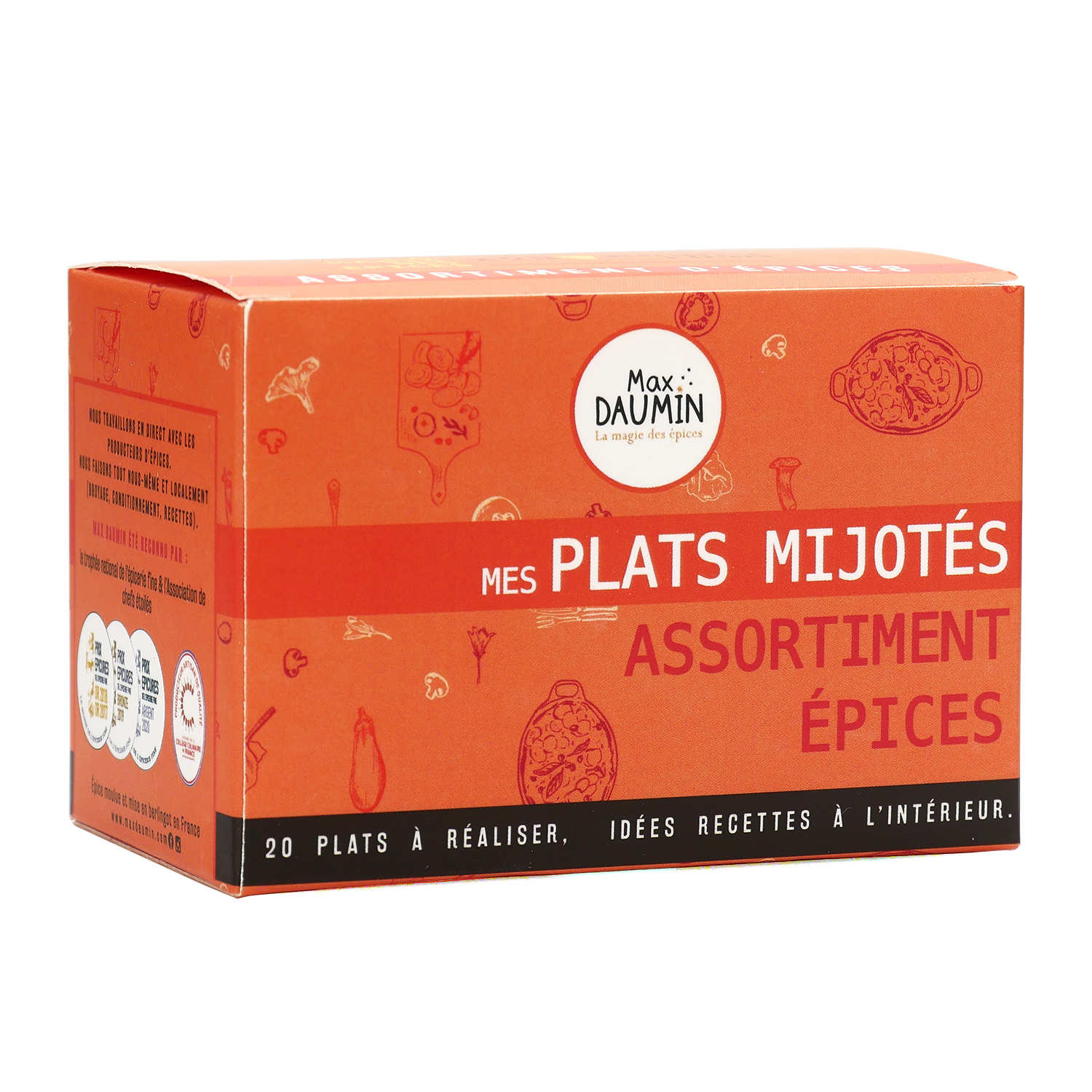 Assortiment d'épices en berlingot - Mes plats mijotés