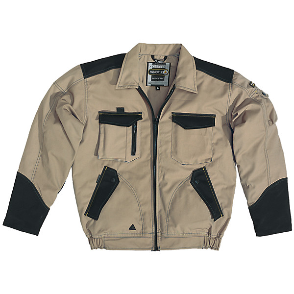 Veste de travail beige et noir Mach 5 DeltaPlus, taille S