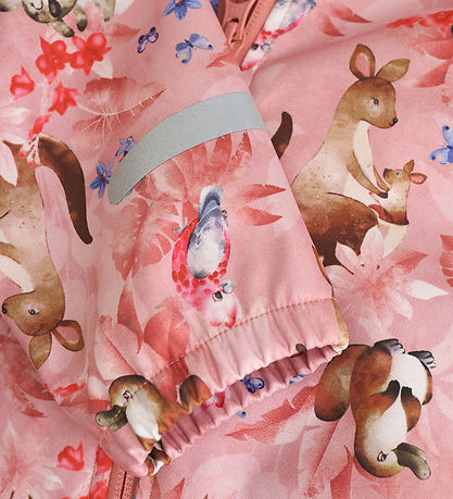 CeLaVi Softshelljacke - Peach Blossom m. Print