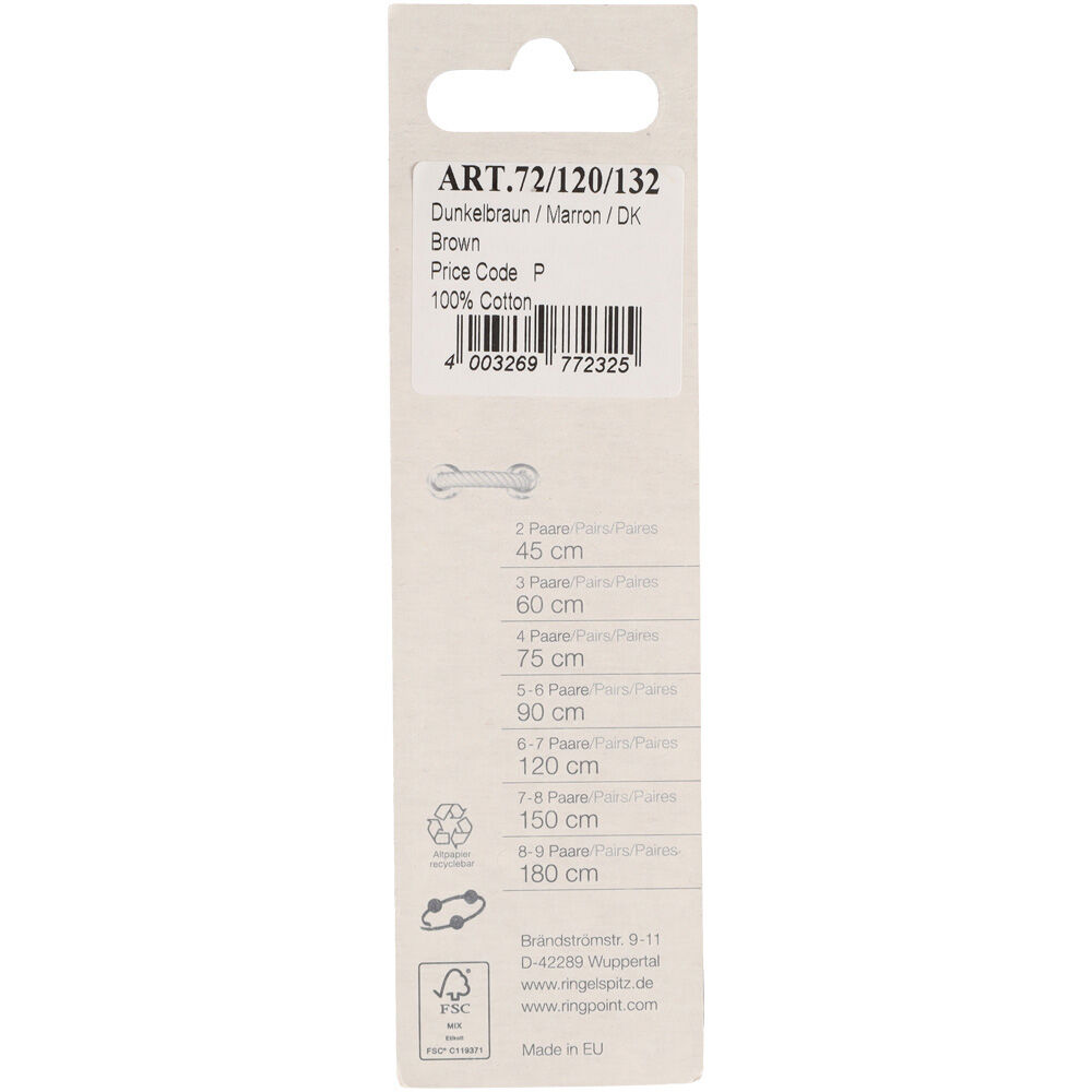 Ringpoint - Veters - 120 cm - Donkerbruin