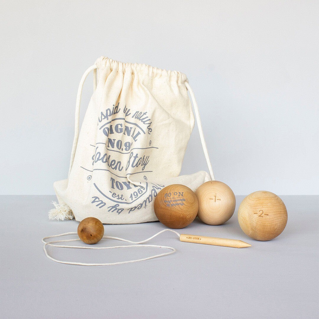 Wooden story jeu de boules