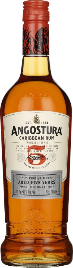 ANGOSTURA 5 YEARS GOLD 70CL