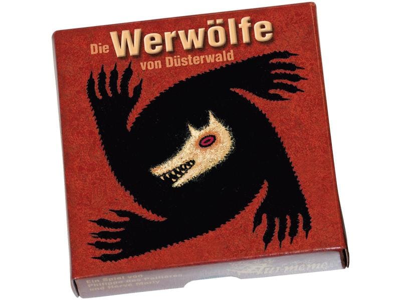 Asmodée Partyspiel Die Werwölfe von Düsterwald Interaktives Kartenspiel