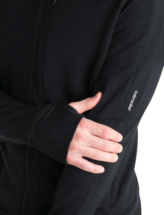 Quantum IV LS Zip Hood Men uldtrøje