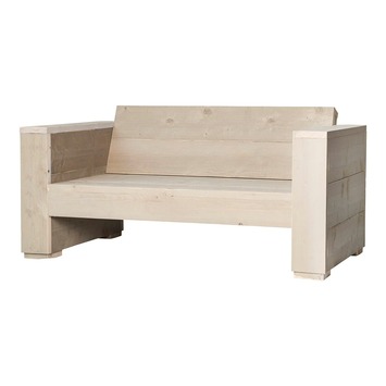 Loungebank Marlind 150 cm zand steigerhout