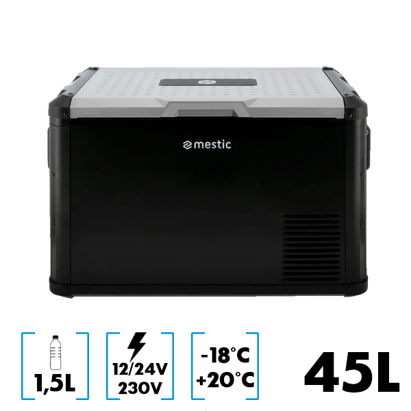 Glacière 45L à compression 12/24V et 230V MESTIC MCCP-45 AC/DC
