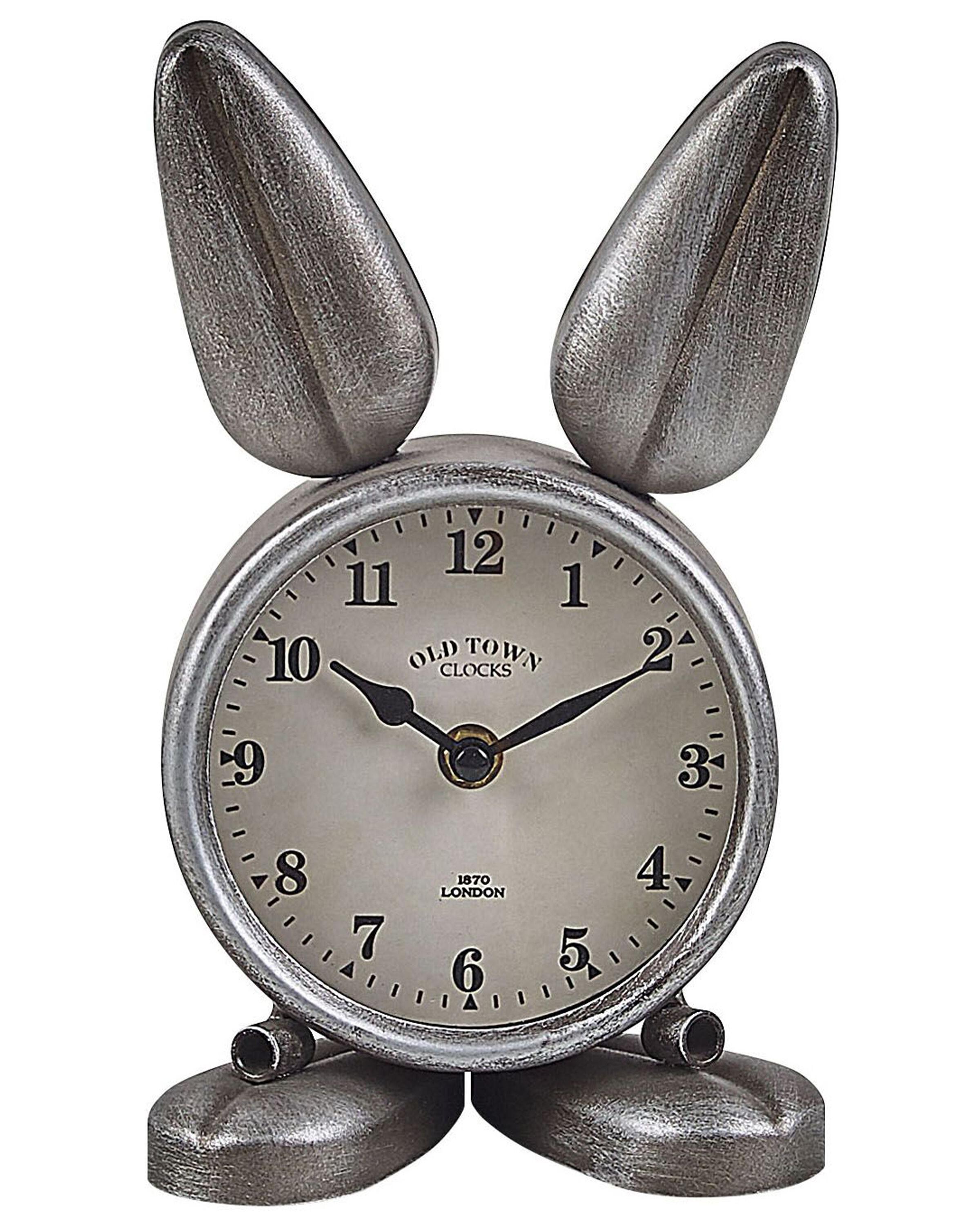 Klok THUSIS 15 cm Metaal Zilver
