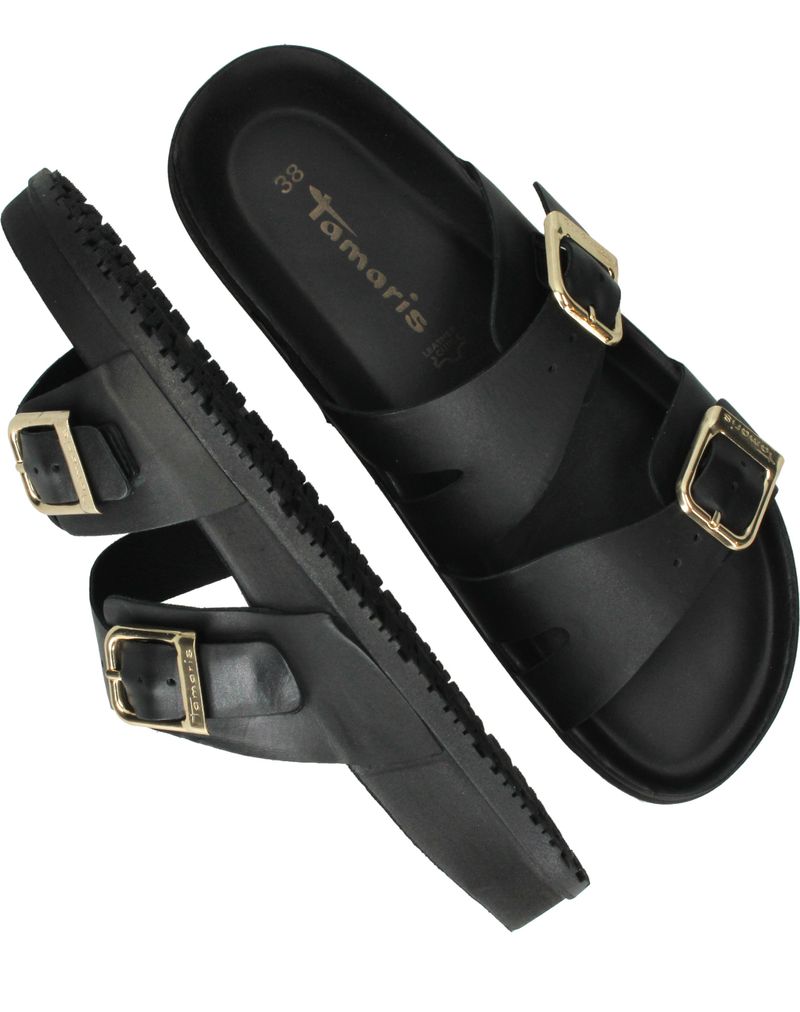 Tamaris Slippers Zwart Dames