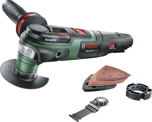 Bosch AdvancedMulti 18 accu multitool inclusief 1 accu en lader + accessoires