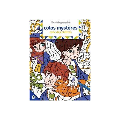 Colos mystères avec des chiffres - livre à colorier