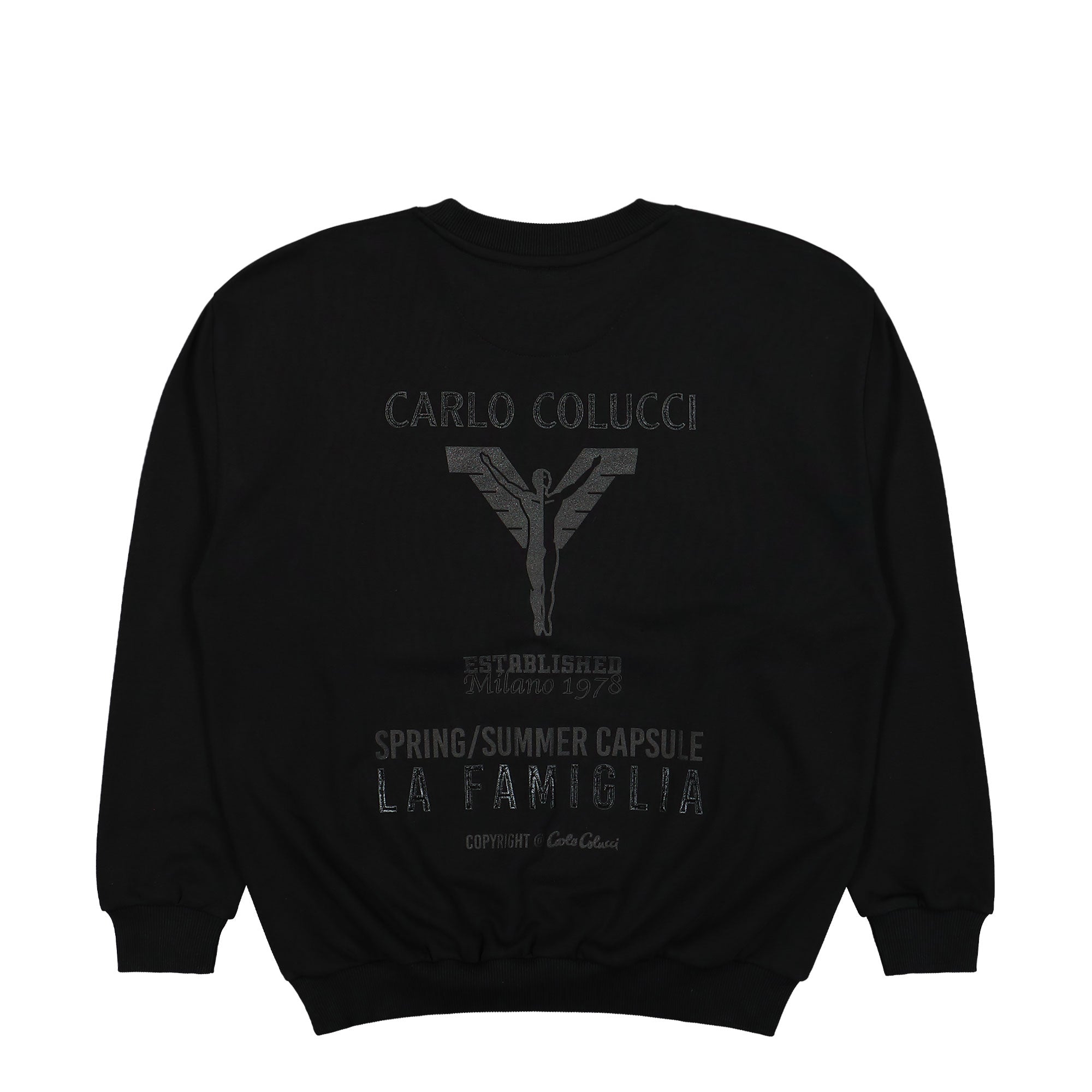Carlo Colucci<br>Basic Line Sweatshirt