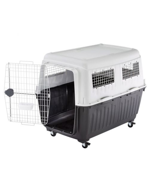 Ferplast Vervoersbox Atlas Pro Grijs - Hondentransportbox