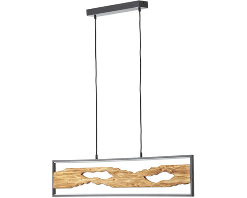 LED hanglamp 20 W 2300 lm HxB 150x8,5 cm zwart