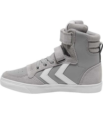 Hummel Stiefel - Slimmer Stadil Leather High Jr. - Alloy