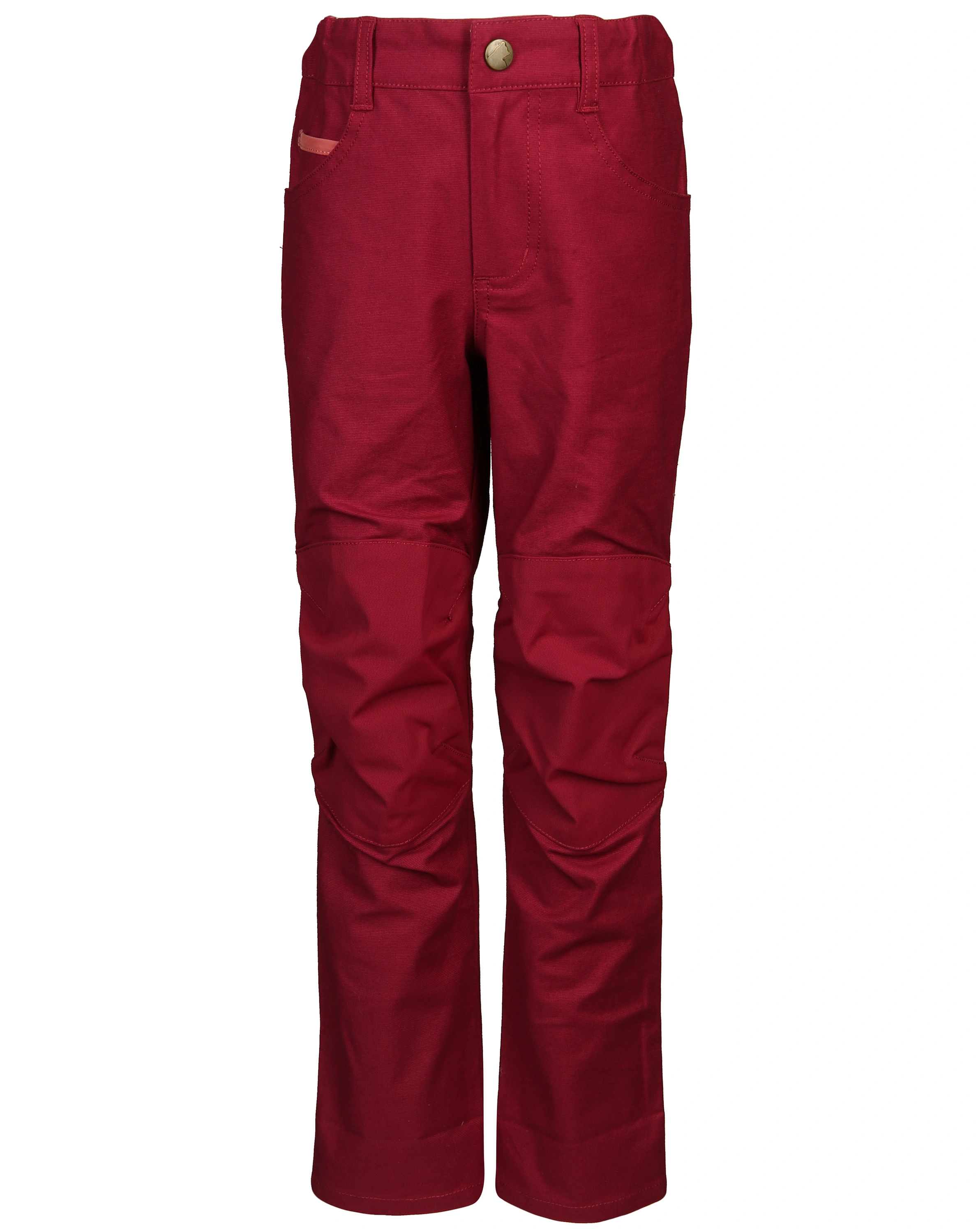 Outdoorhose KUUSI CANVAS in beet red